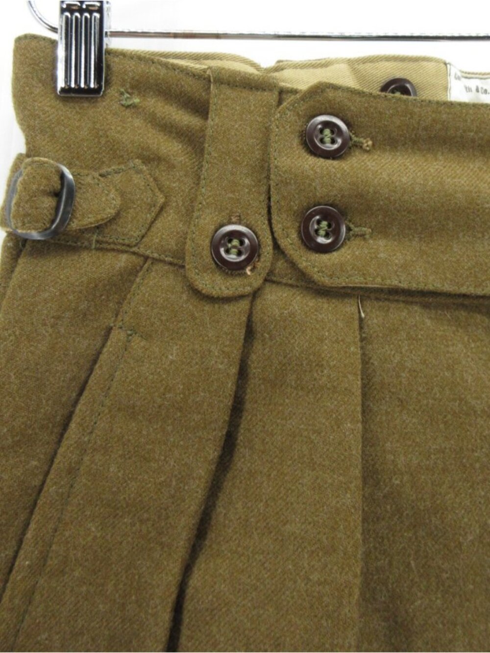 VGT Australian Army Pants 31X32 50s Battledress Cargo 60s DEADSTOCK NEW - Picture 3 of 16